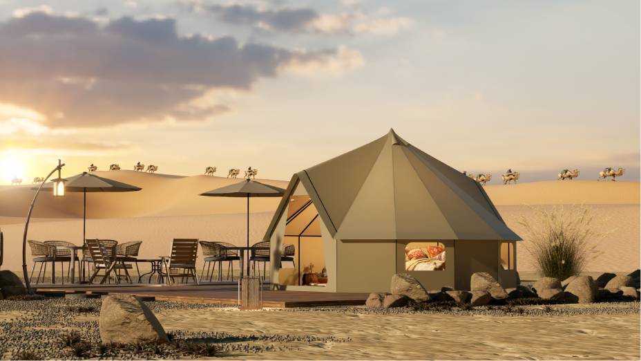 肃北露营酒店帐篷厂家